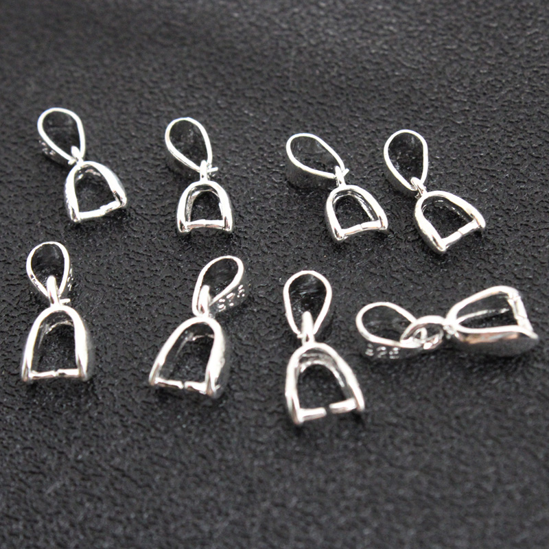 Lobster Clasp Silver - 10 Piezas de Cierres de Gancho