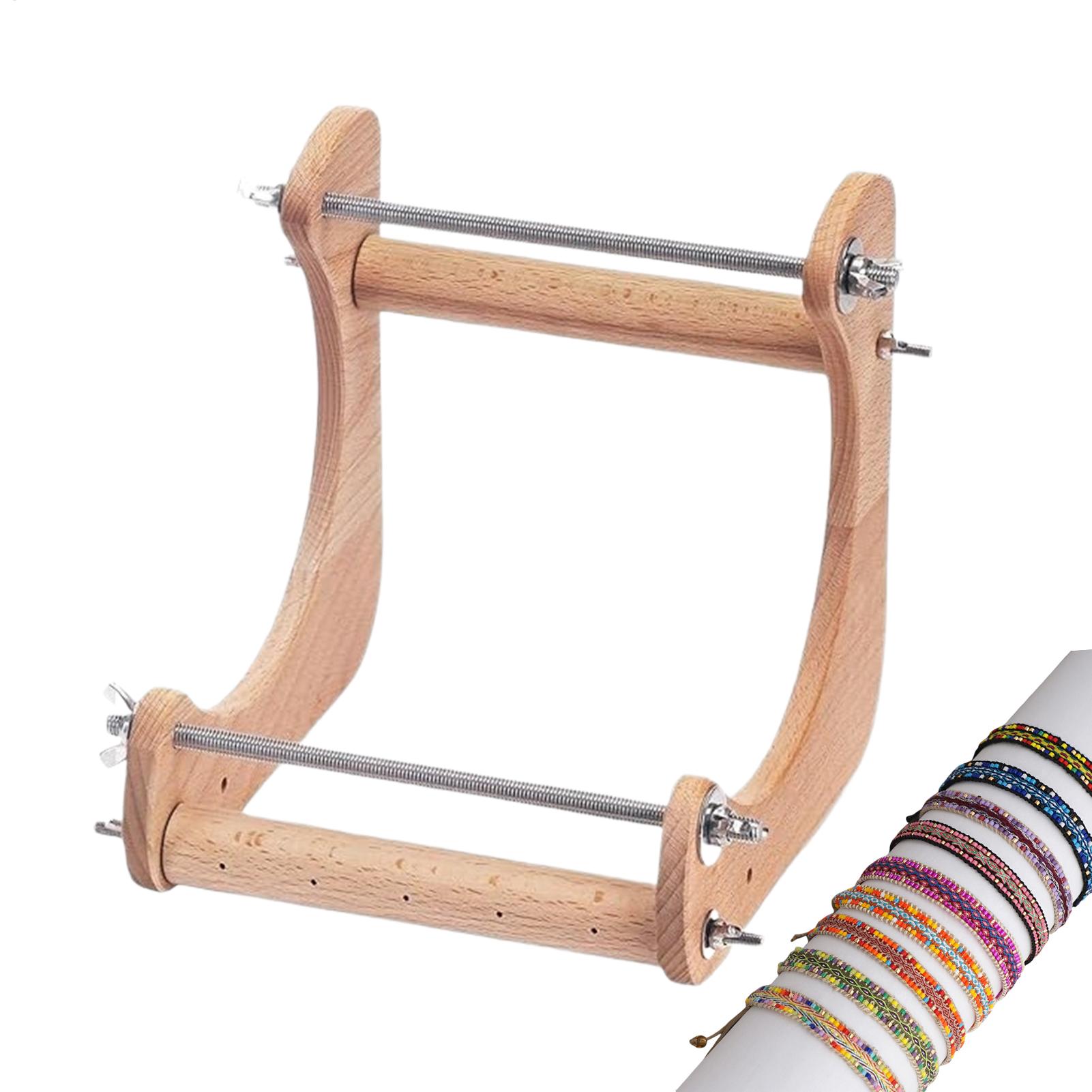 Telar de cuentas de madera aju - Jewelry Making Machines reseña y precio